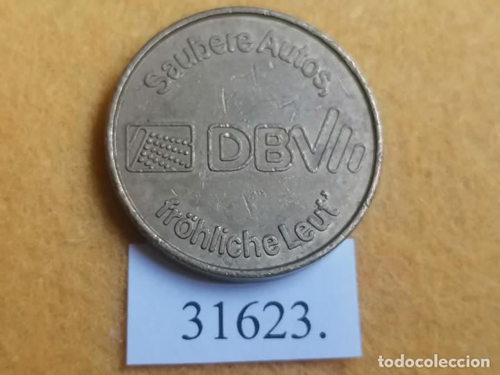 Monedas locales: Ficha autolavado, token, jeton - Foto 1