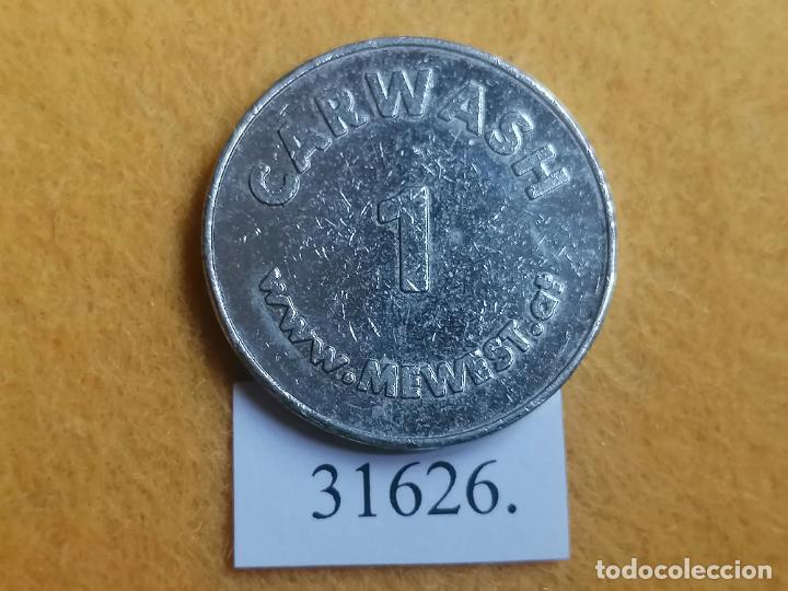 Monedas locales: Ficha autolavado, token, jeton - Foto 2