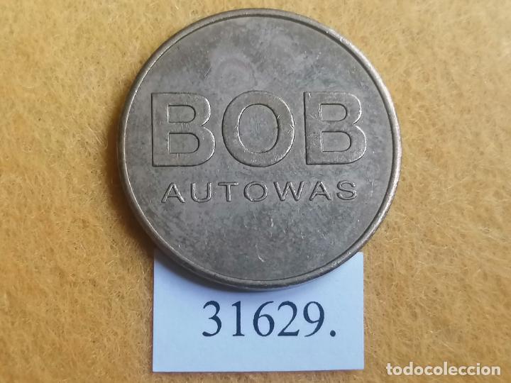 Monedas locales: Ficha autolavado, token, jeton - Foto 1