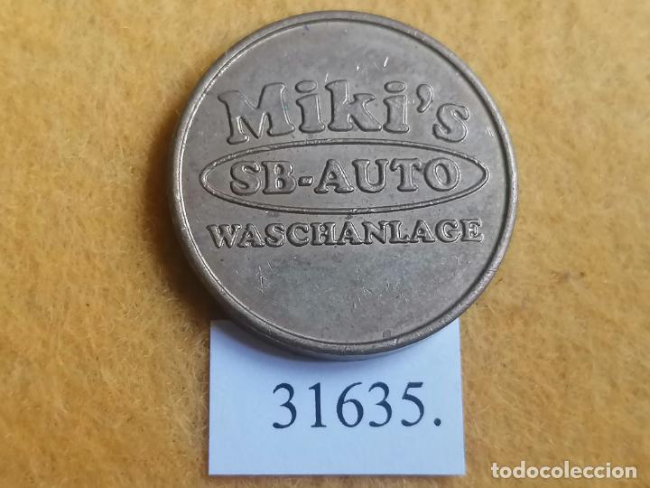Monedas locales: Ficha autolavado, token, jeton - Foto 2