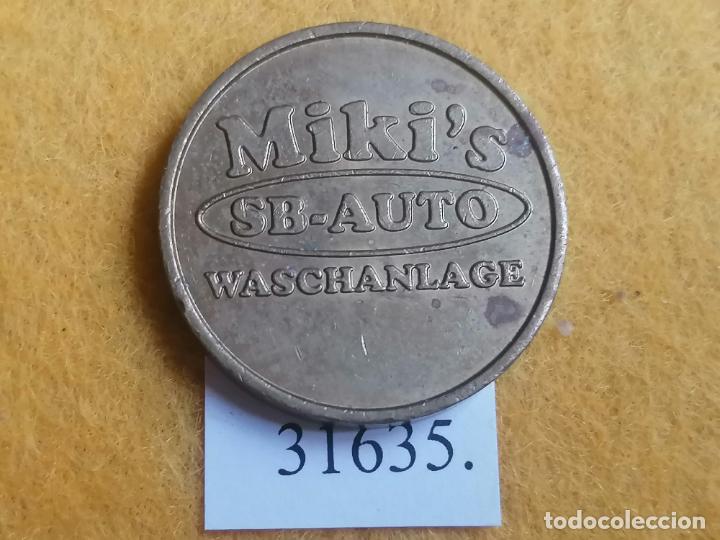 Monedas locales: Ficha autolavado, token, jeton - Foto 1