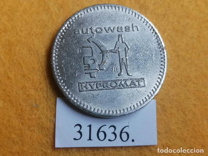 Monedas locales: Ficha autolavado, token, jeton - Foto 2