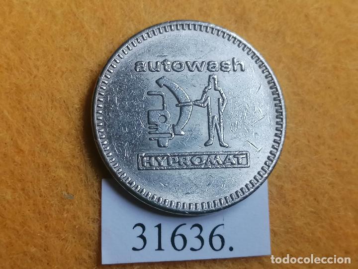 Monedas locales: Ficha autolavado, token, jeton - Foto 1