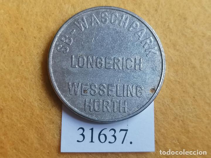Monedas locales: Ficha autolavado, token, jeton - Foto 2