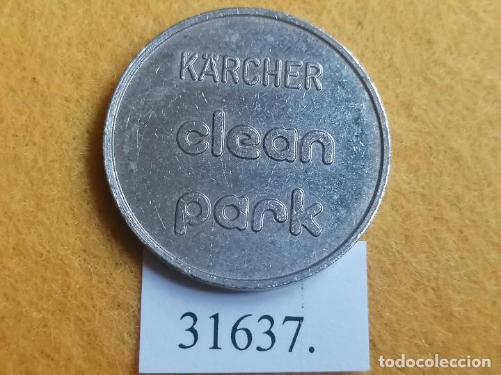 Monedas locales: Ficha autolavado, token, jeton - Foto 1