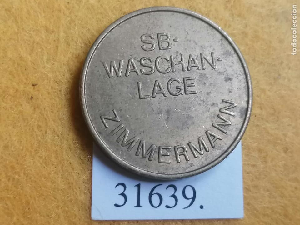 Monedas locales: Ficha autolavado, token, jeton - Foto 2