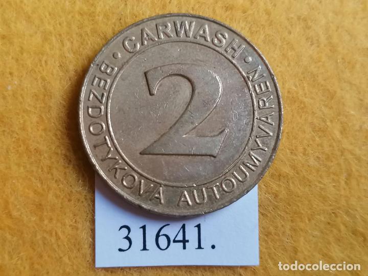 Monedas locales: Ficha autolavado, token, jeton - Foto 2