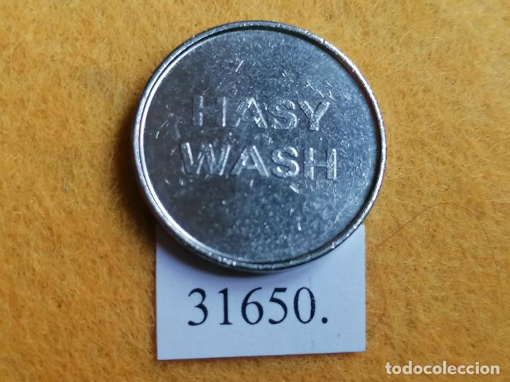 Monedas locales: Ficha autolavado, token, jeton - Foto 2