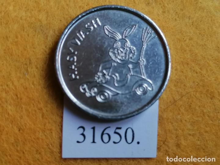 Monedas locales: Ficha autolavado, token, jeton - Foto 1