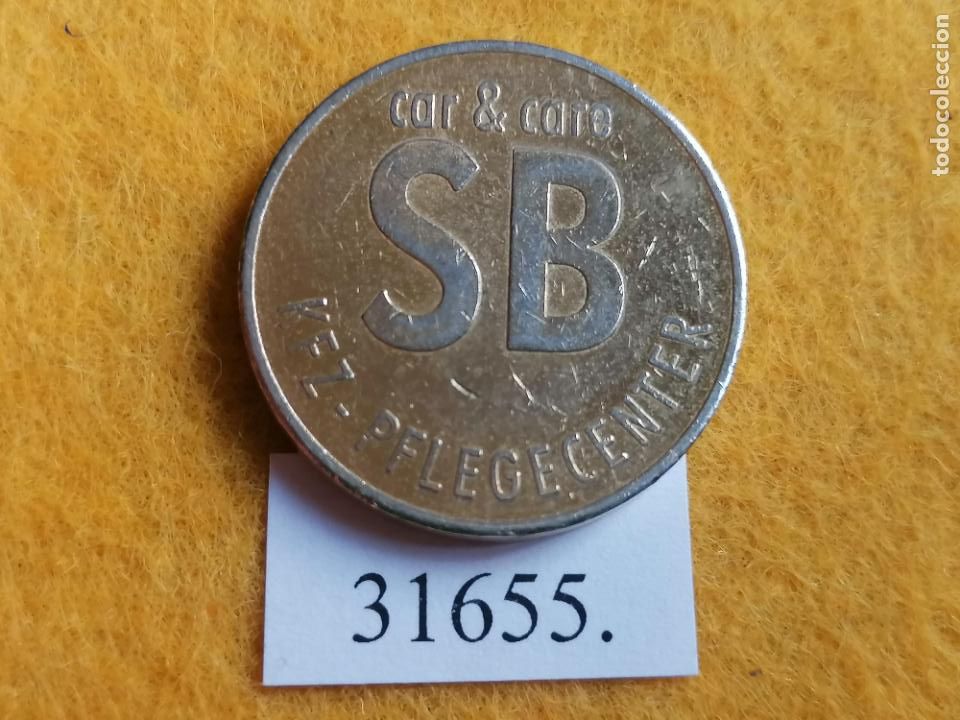 Monedas locales: Ficha autolavado, token, jeton - Foto 2