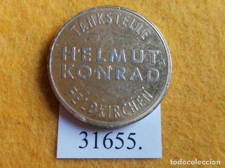 Monedas locales: Ficha autolavado, token, jeton - Foto 1