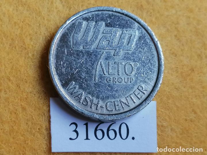 Monedas locales: Ficha autolavado, token, jeton - Foto 2