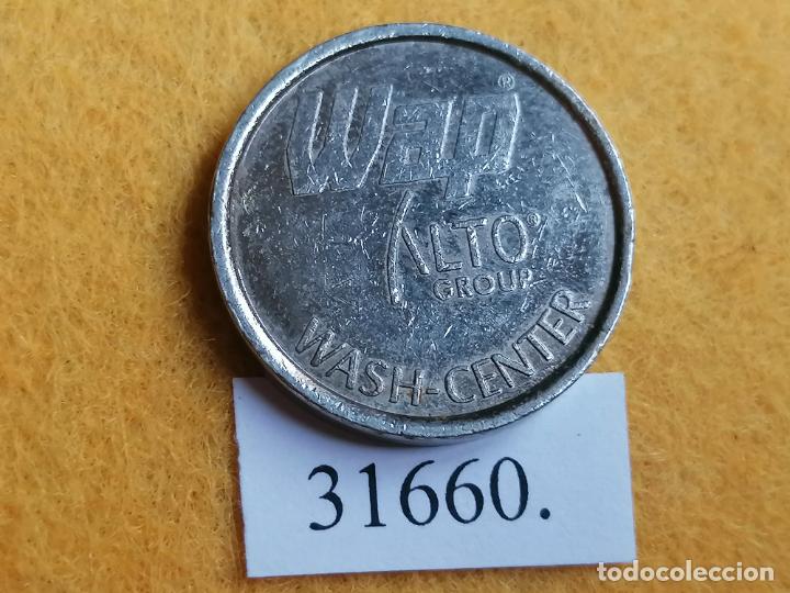 Monedas locales: Ficha autolavado, token, jeton - Foto 1