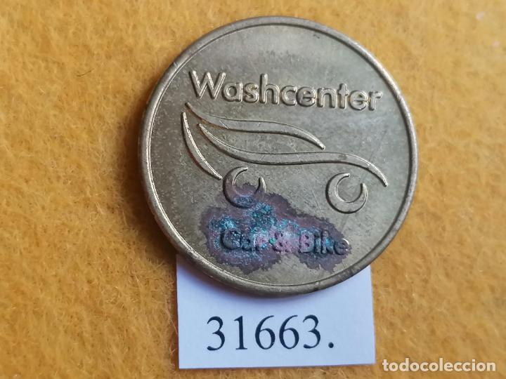 Monedas locales: Ficha autolavado, token, jeton - Foto 1