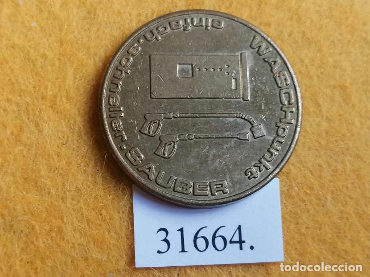 Monedas locales: Ficha autolavado, token, jeton - Foto 1