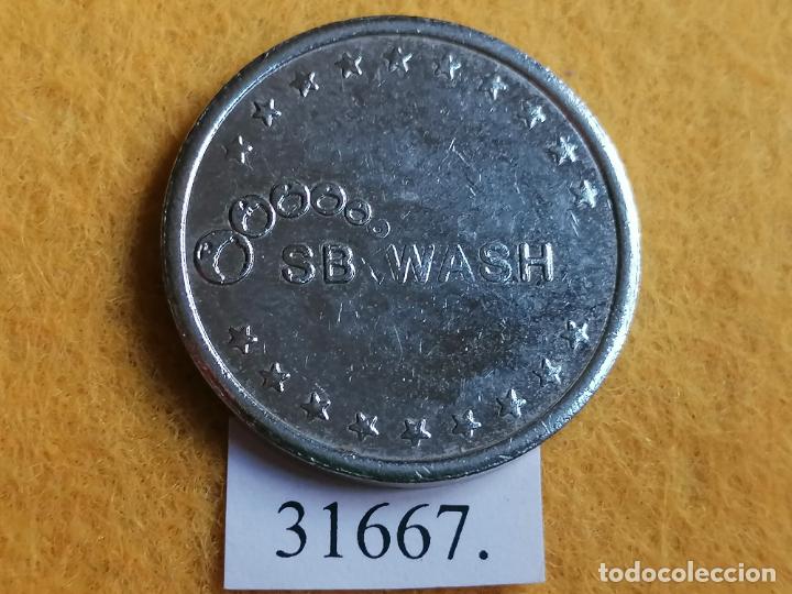 Monedas locales: Ficha autolavado, token, jeton - Foto 2