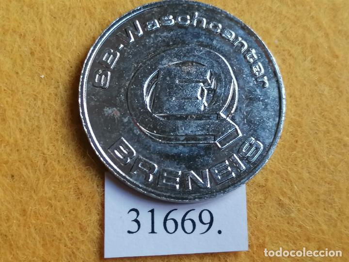 Monedas locales: Ficha autolavado, token, jeton - Foto 1