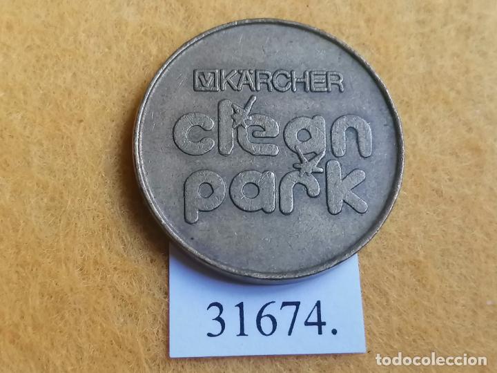 Monedas locales: Ficha autolavado, token, jeton - Foto 2