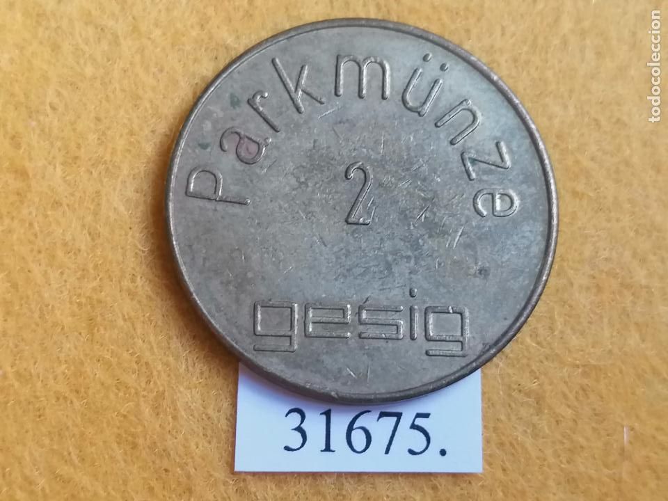 Monedas locales: Ficha autolavado, token, jeton - Foto 1