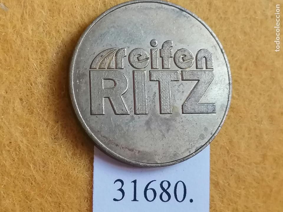 Monedas locales: Ficha autolavado, token, jeton - Foto 1