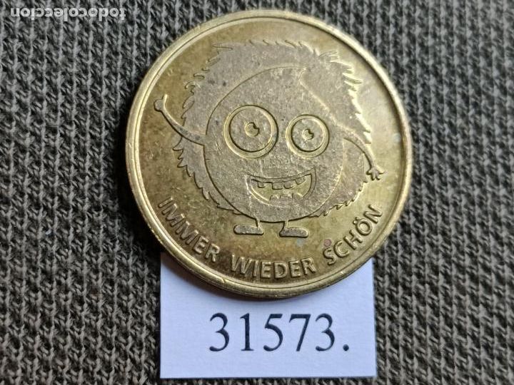 Monedas locales: Ficha autolavado, token, jeton - Foto 1