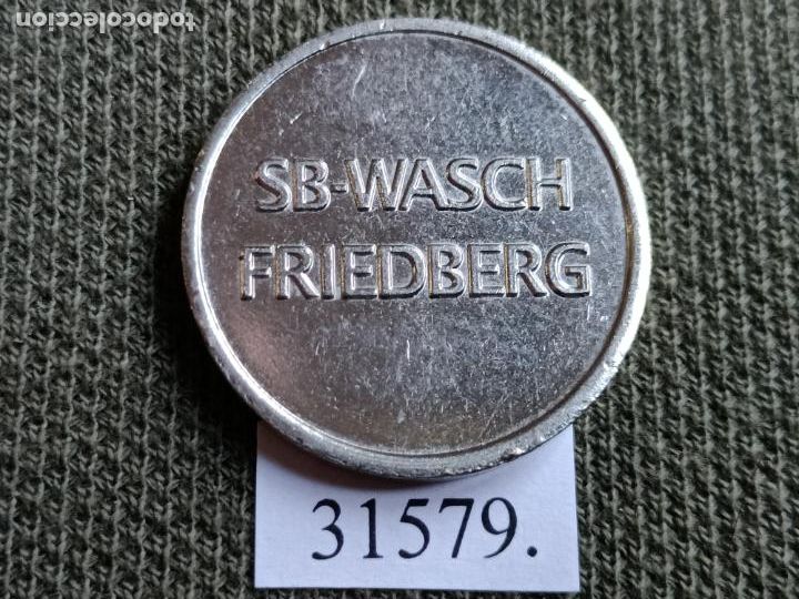 Monedas locales: Ficha autolavado, token, jeton - Foto 1