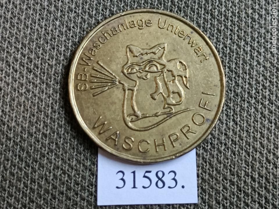 Monedas locales: Ficha autolavado, token, jeton - Foto 2