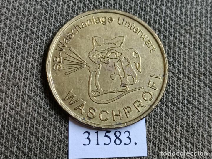 Monedas locales: Ficha autolavado, token, jeton - Foto 1