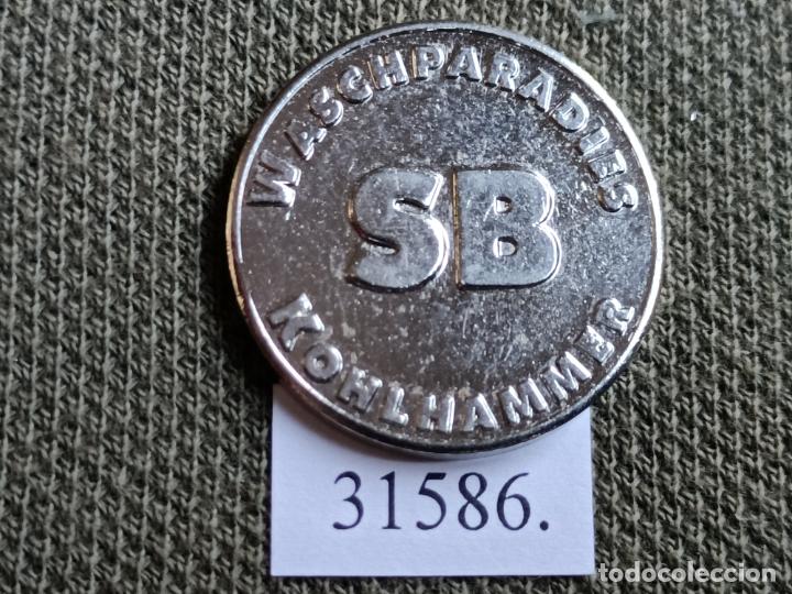 Monedas locales: Ficha autolavado, token, jeton - Foto 2
