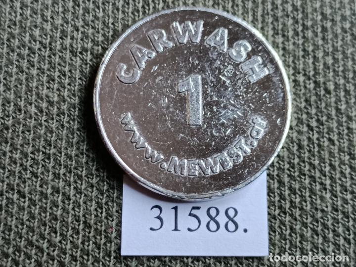Monedas locales: Ficha autolavado, token, jeton - Foto 2
