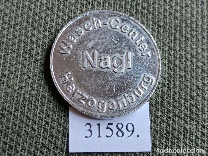 Monedas locales: Ficha autolavado, token, jeton - Foto 1