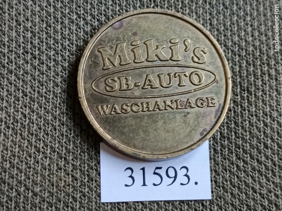 Monedas locales: Ficha autolavado, token, jeton - Foto 1