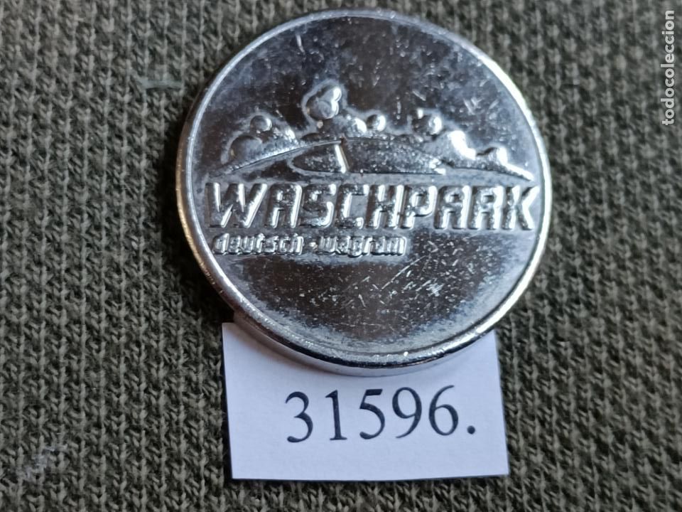 Monedas locales: Ficha autolavado, token, jeton - Foto 2