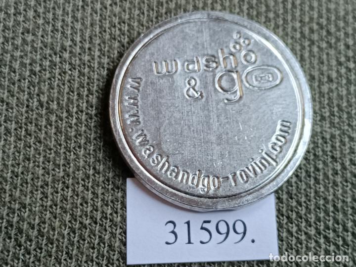 Monedas locales: Ficha autolavado, token, jeton - Foto 2