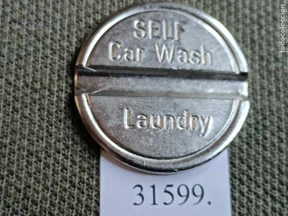 Monedas locales: Ficha autolavado, token, jeton