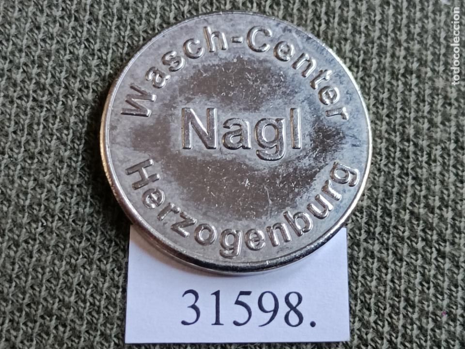 Monedas locales: Ficha autolavado, token, jeton - Foto 1