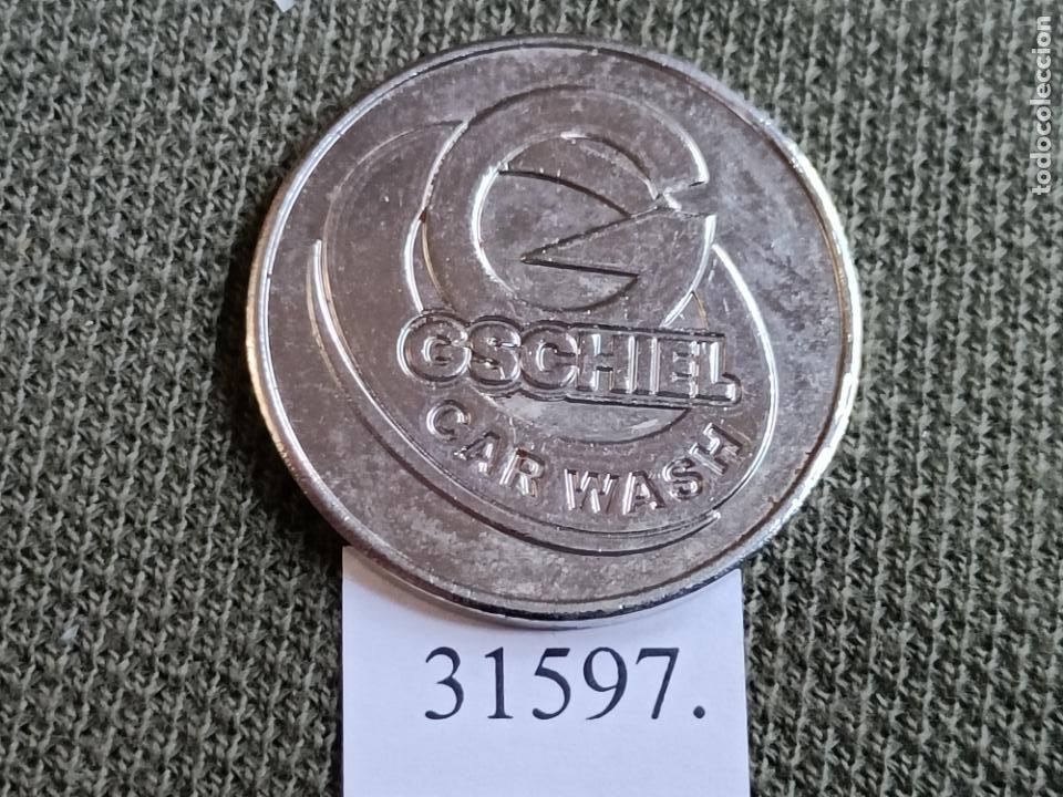 Monedas locales: Ficha autolavado, token, jeton - Foto 2