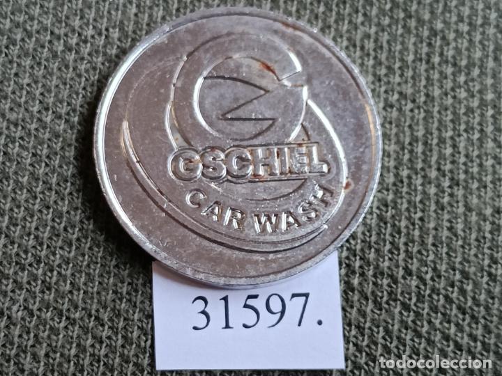 Monedas locales: Ficha autolavado, token, jeton - Foto 1