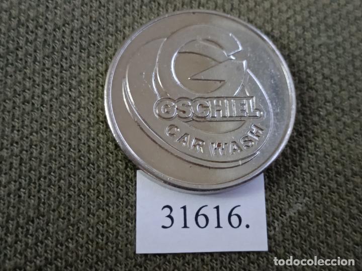 Monedas locales: Ficha autolavado, token, jeton - Foto 1