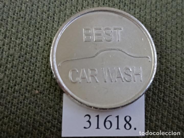 Monedas locales: Ficha autolavado, token, jeton - Foto 1