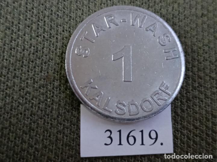 Monedas locales: Ficha autolavado, token, jeton - Foto 2