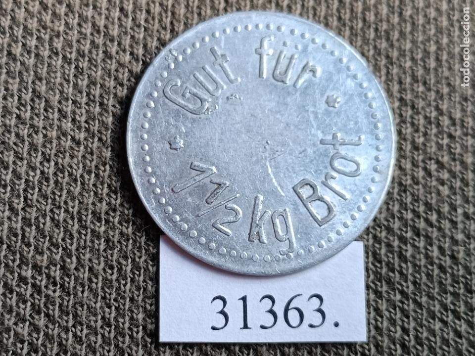 Monedas locales: Ficha pan Alemania , token, jeton - Foto 1