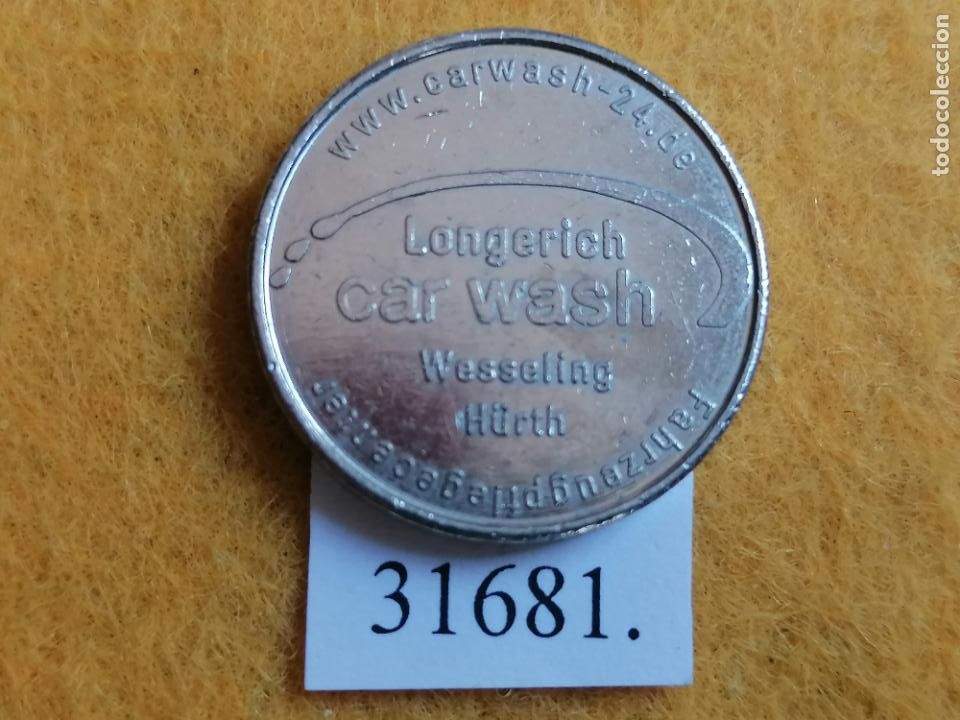 Monedas locales: Ficha autolavado, token, jeton - Foto 2