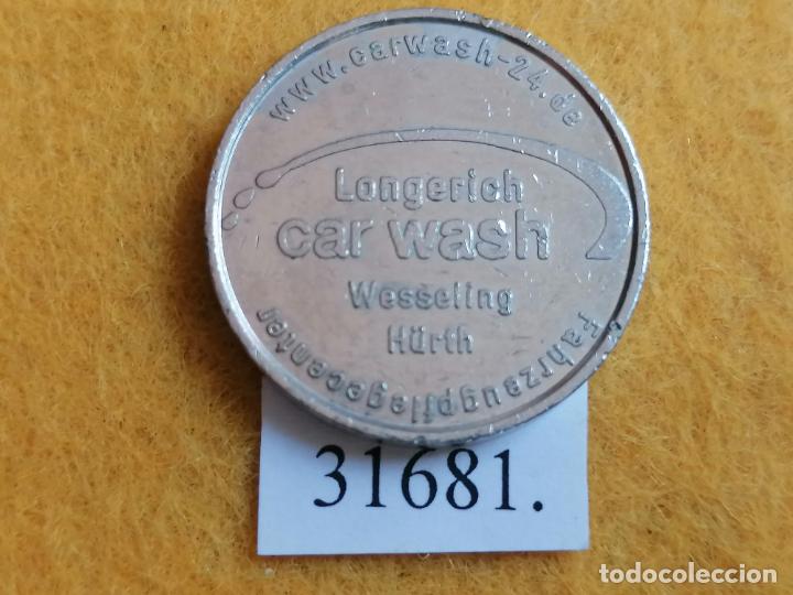 Monedas locales: Ficha autolavado, token, jeton - Foto 1