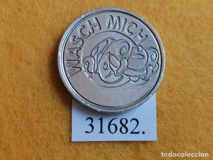 Monedas locales: Ficha autolavado, token, jeton - Foto 1