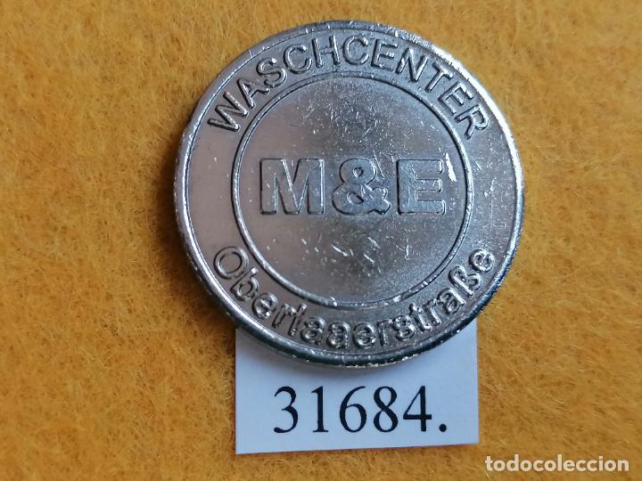 Monedas locales: Ficha autolavado, token, jeton - Foto 1