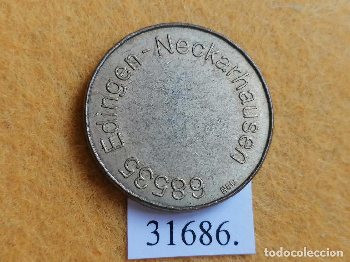 Monedas locales: Ficha autolavado, token, jeton - Foto 2