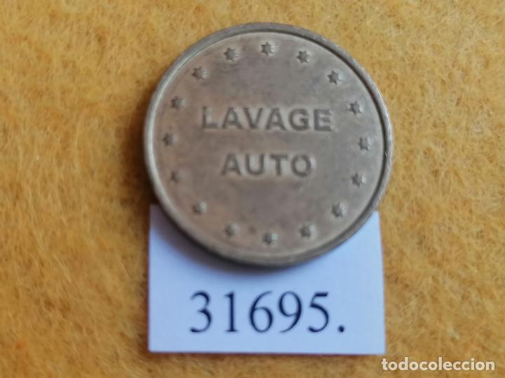 Monedas locales: Ficha autolavado, token, jeton - Foto 1