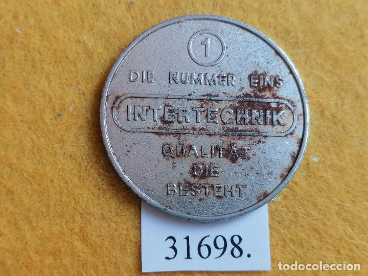 Monedas locales: Ficha autolavado, token, jeton - Foto 1