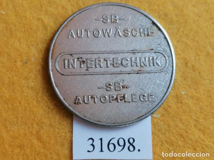 Monedas locales: Ficha autolavado, token, jeton - Foto 2